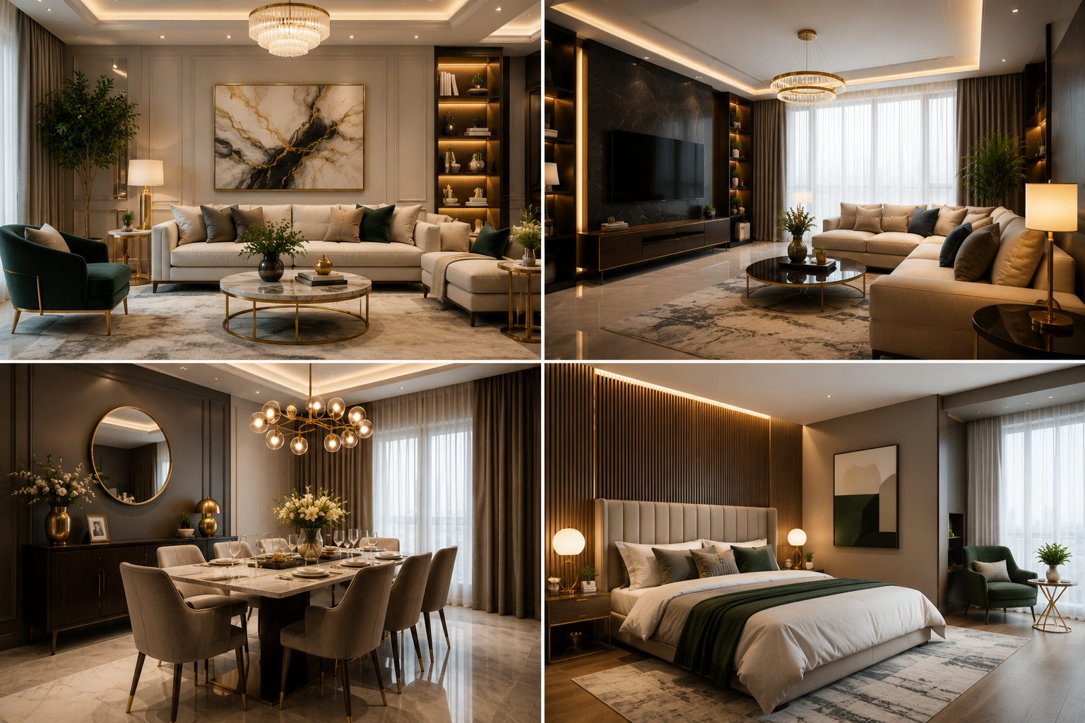 Luxury home decor on a budget